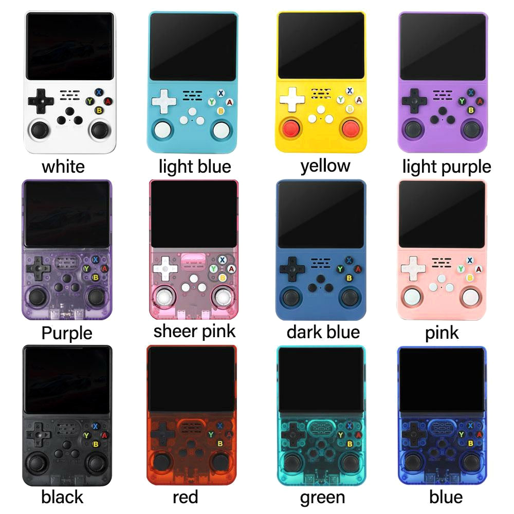 Retro Handheld Game Console 3.5" IPS Screen · Linux System · Portable Gaming