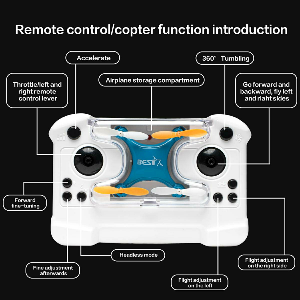 Drone Mini Remote Control Aircraft