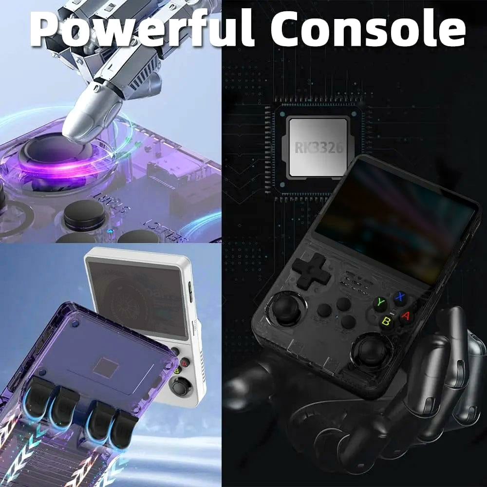 Retro Handheld Game Console 3.5" IPS Screen · Linux System · Portable Gaming