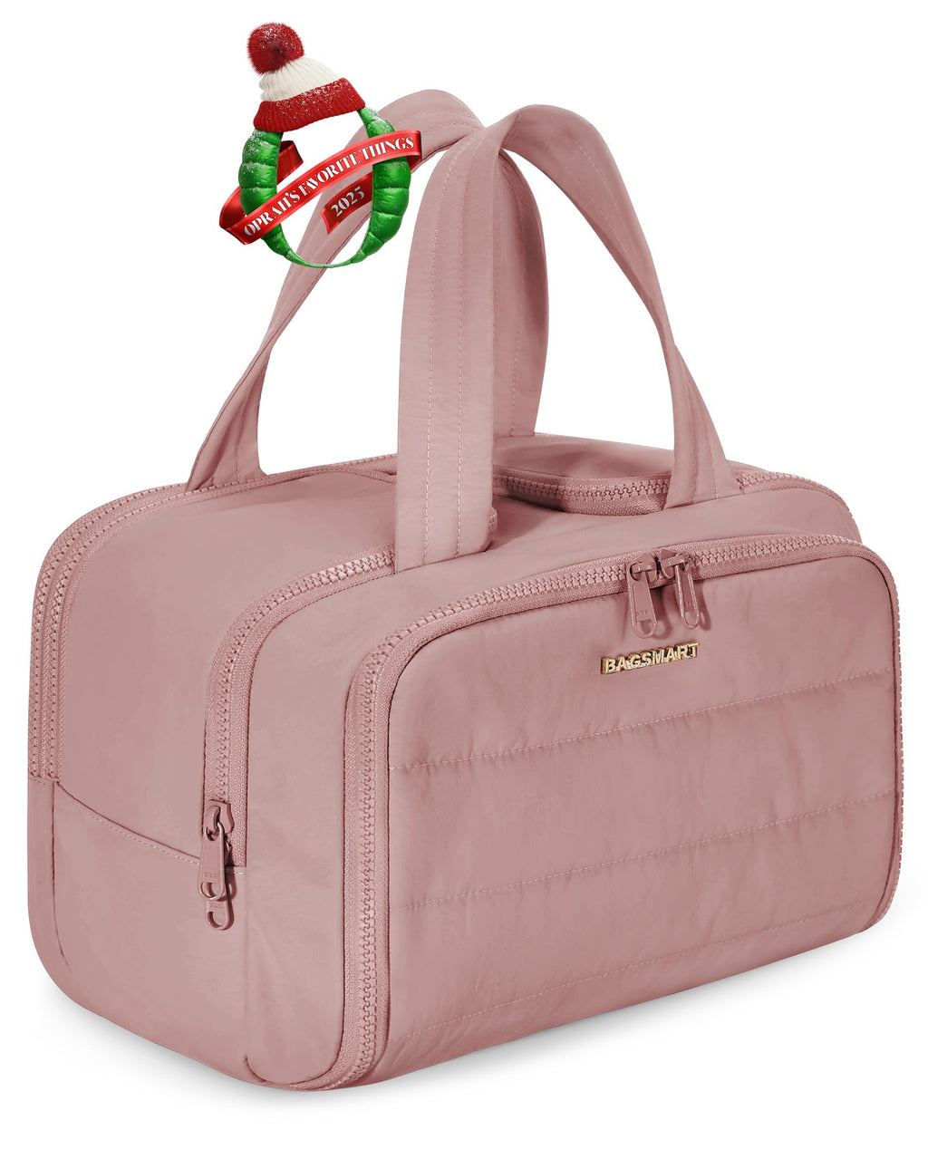 Travel Toiletry Bag – Large, Lightweight & Wide-Open Design for Women