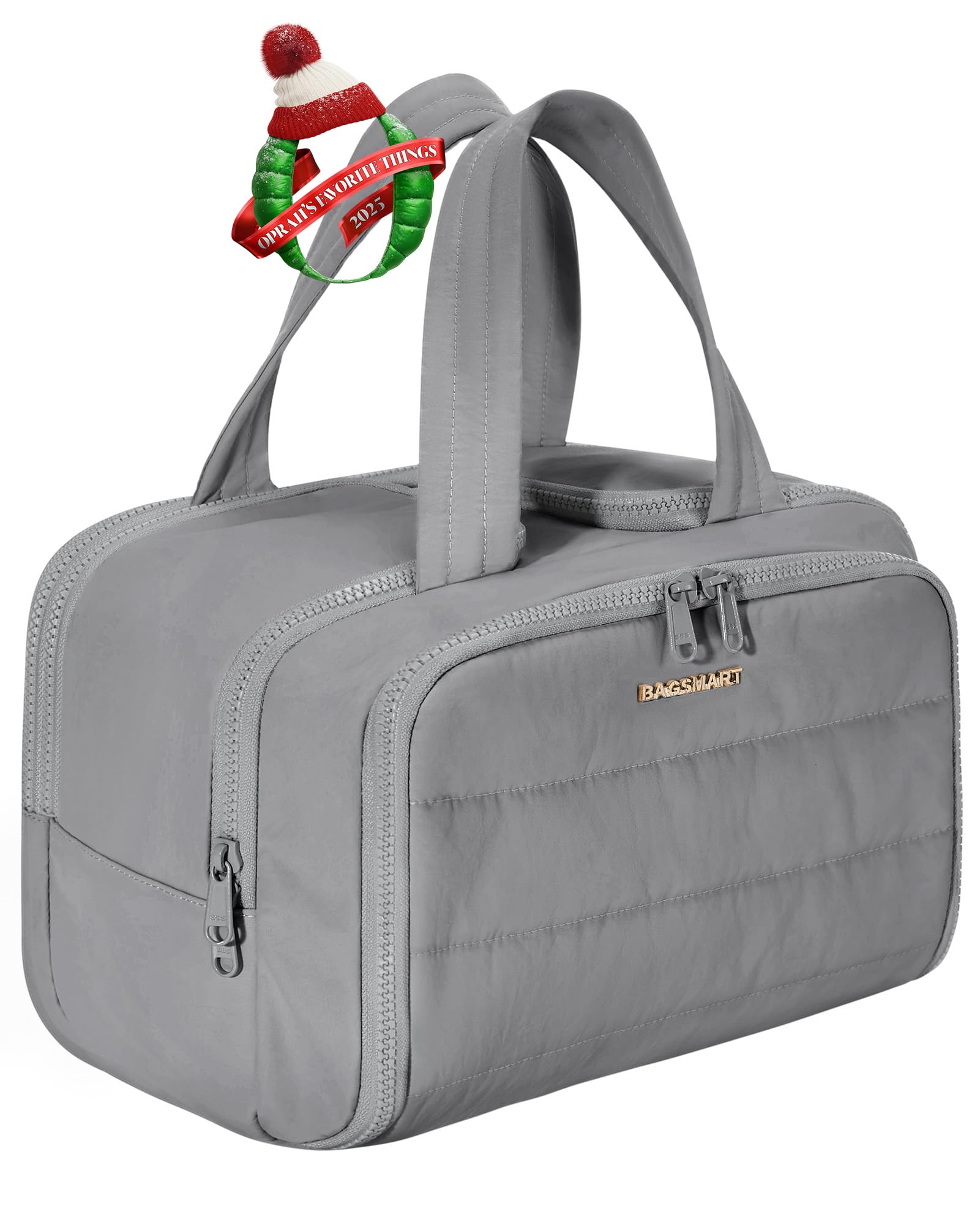 Travel Toiletry Bag – Large, Lightweight & Wide-Open Design for Women